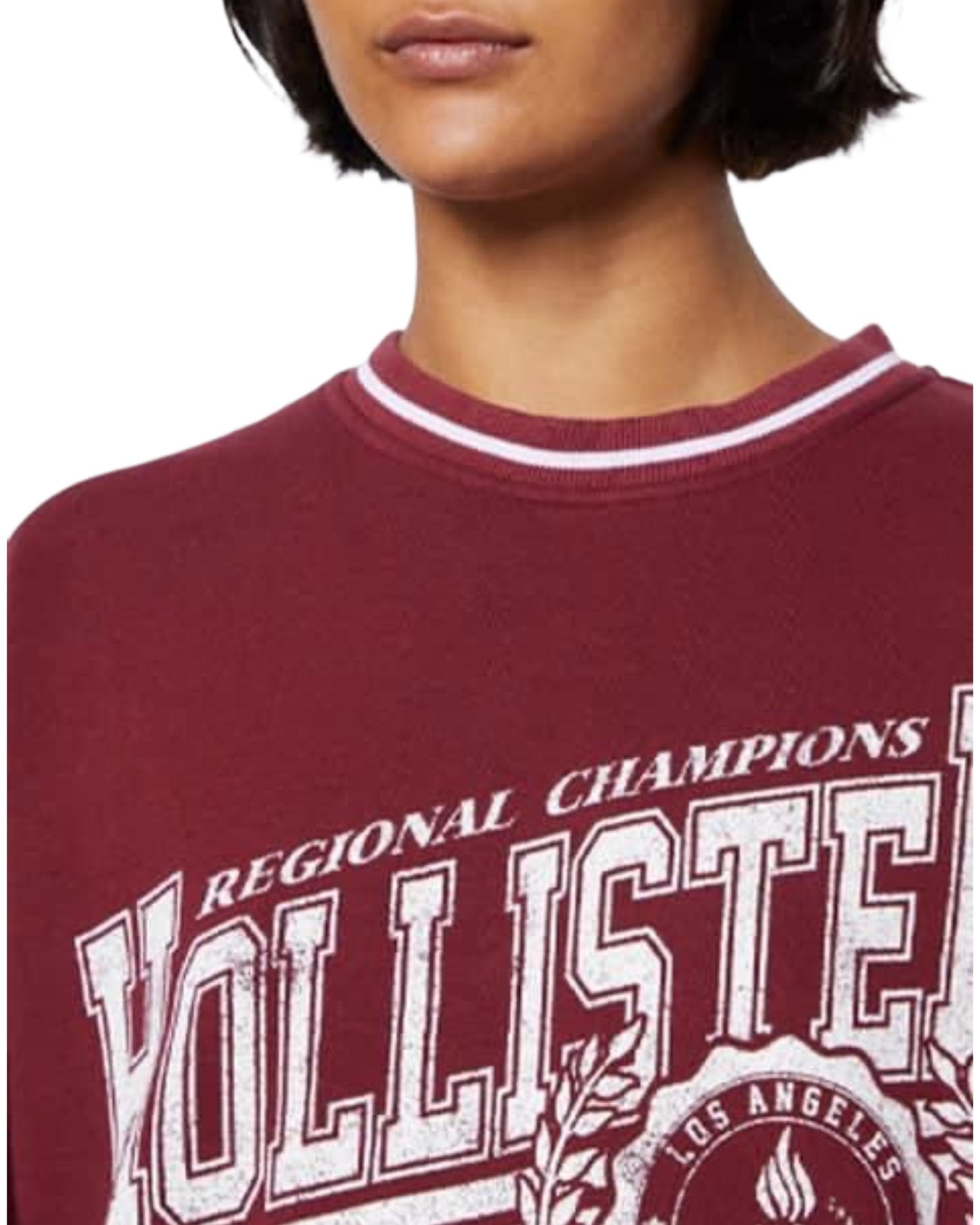 Oversized fleece sweatshirt