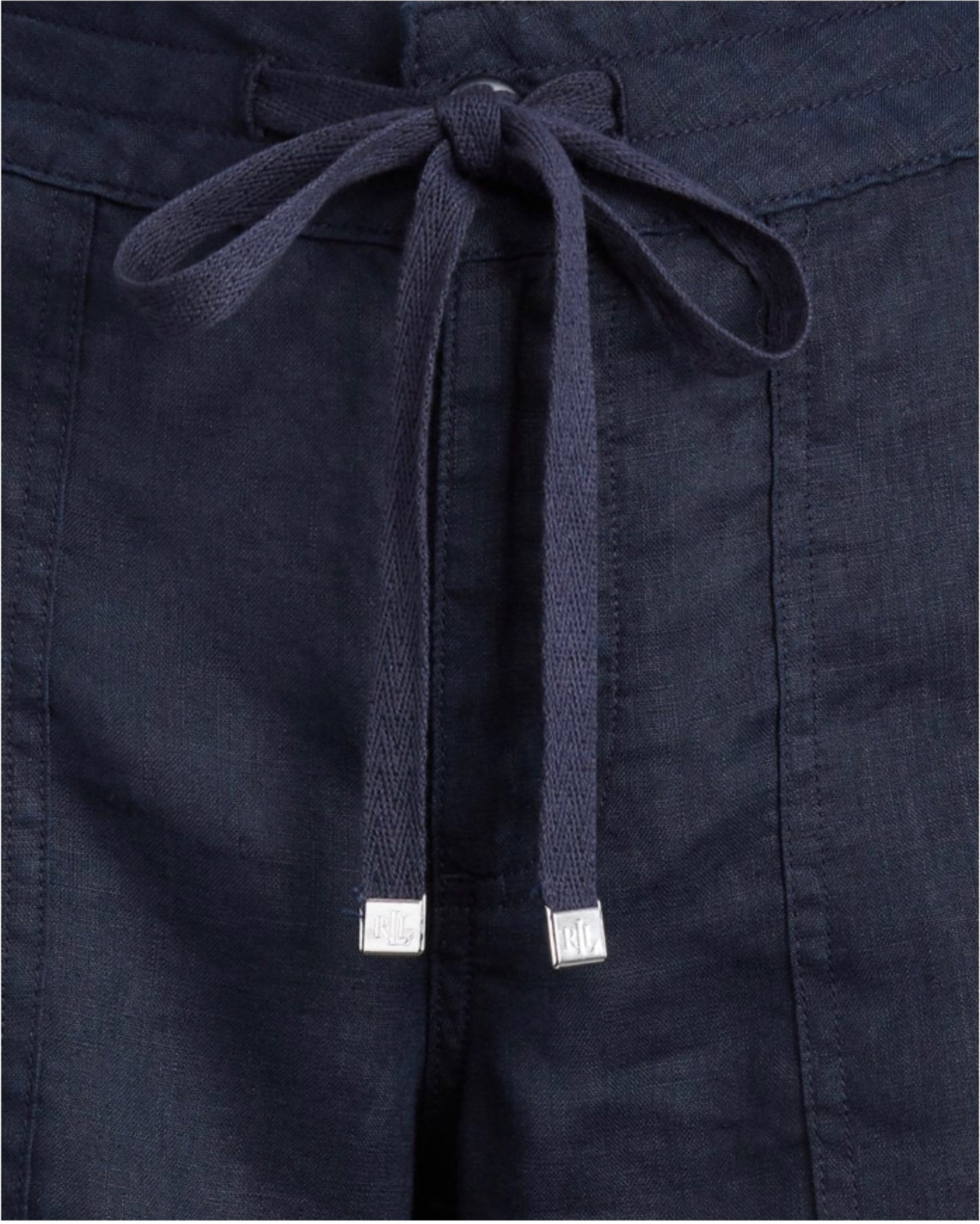 Linen Wide-Leg Pants