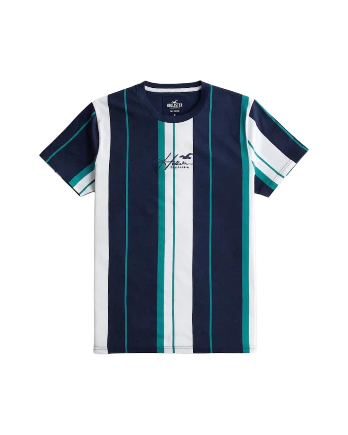 Stripped Short Sleeve Crew neck T-Shirt