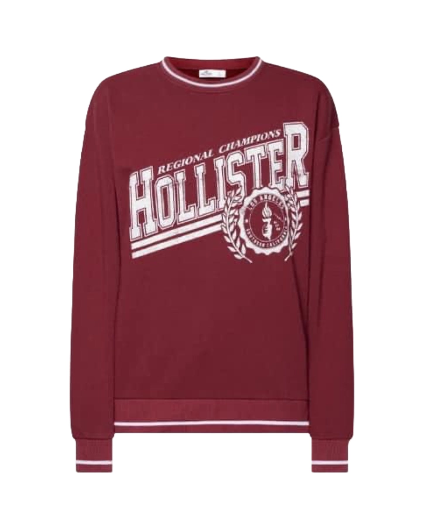 Oversized fleece sweatshirt