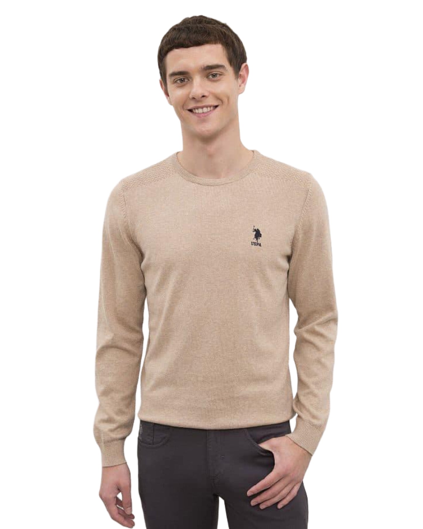 SLIM FIT BASIC KNITWEAR