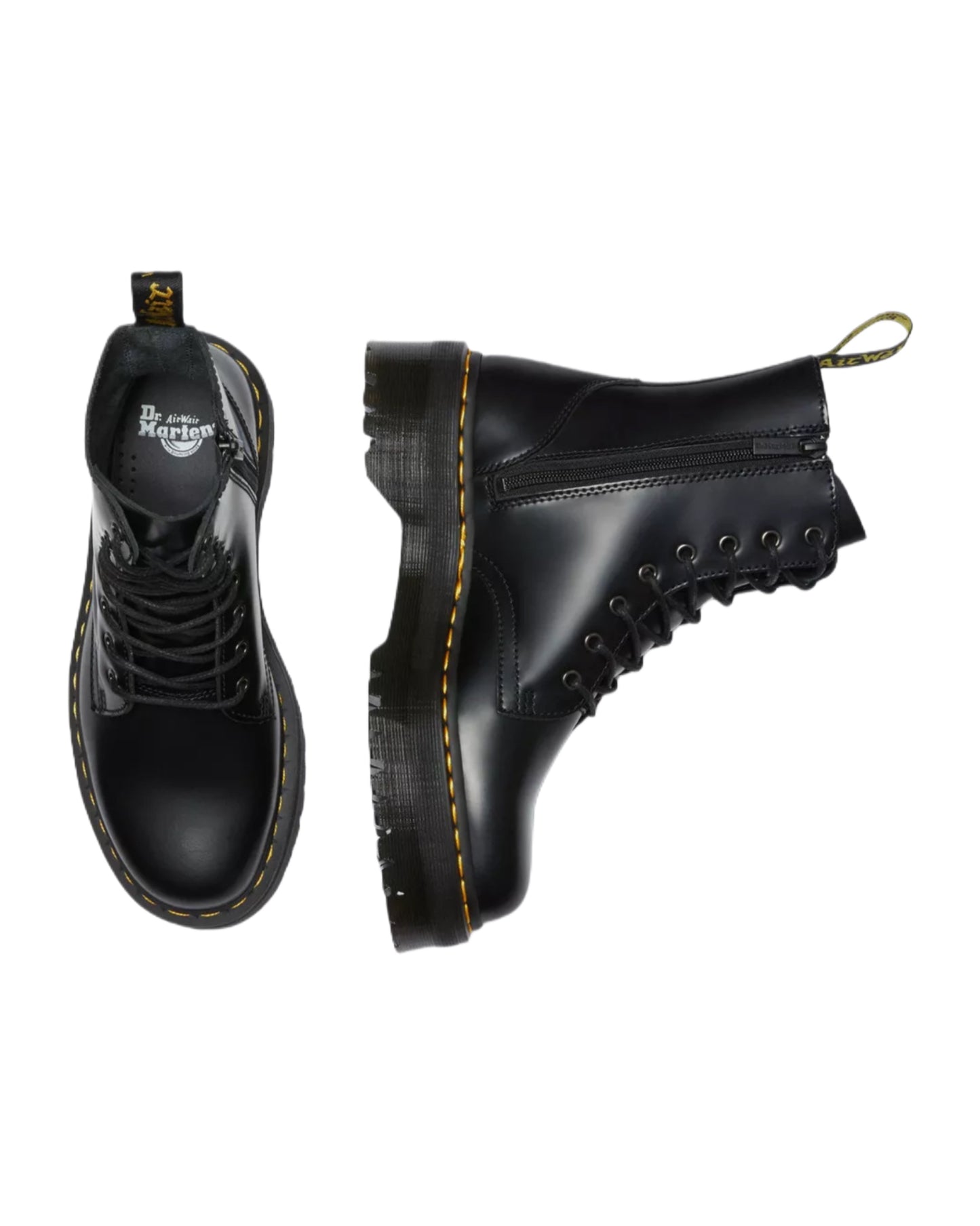 JADON BOOT SMOOTH LEATHER PLATFORMS