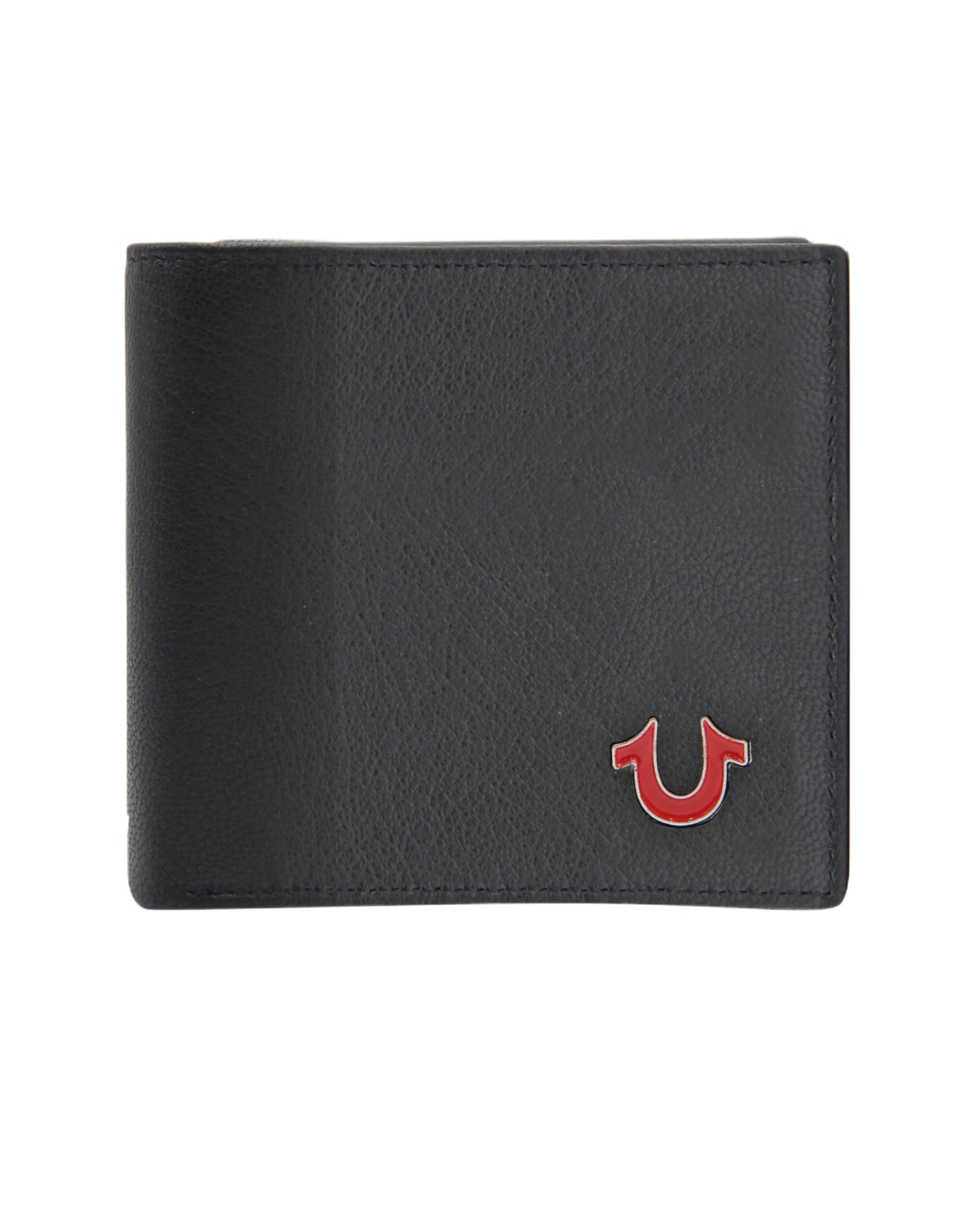 Norris Red Enamel Horseshoe Bifold Wallet