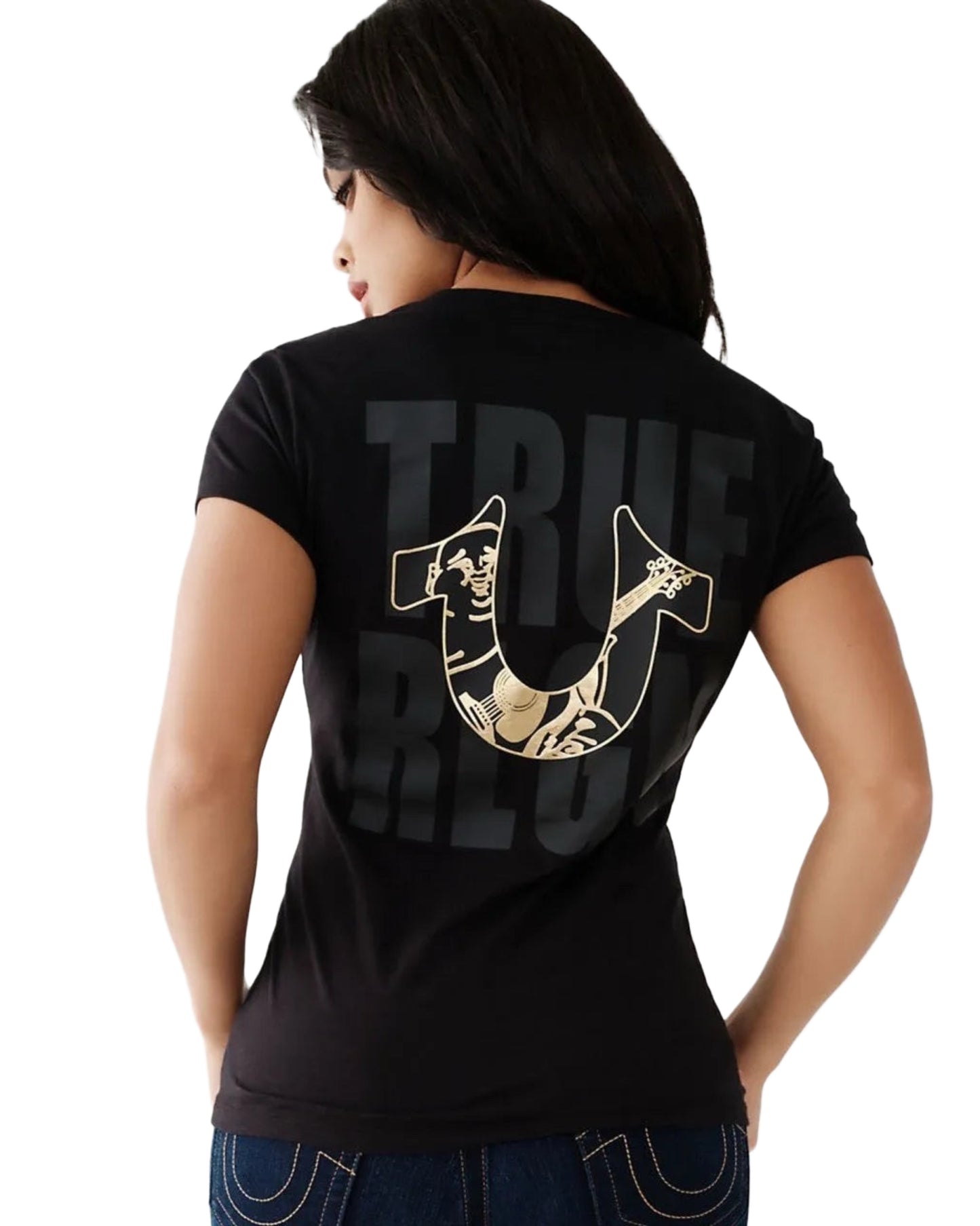 FOIL HS SLIM V NECK TEE