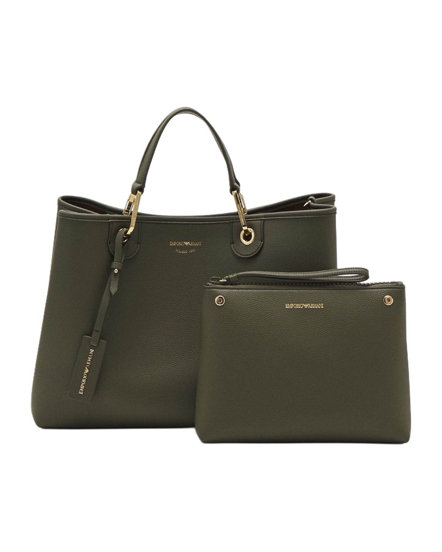 MEDIUM MYEA SHOPPER BAG WITH DEER PRINT