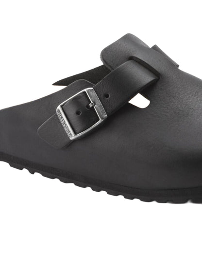 Boston Natural Leather Clogs