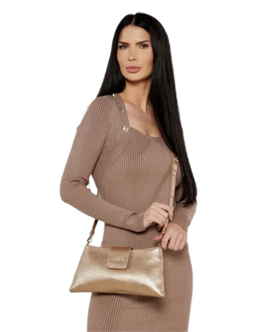 Aroma Shoulder bag polyurethane gold