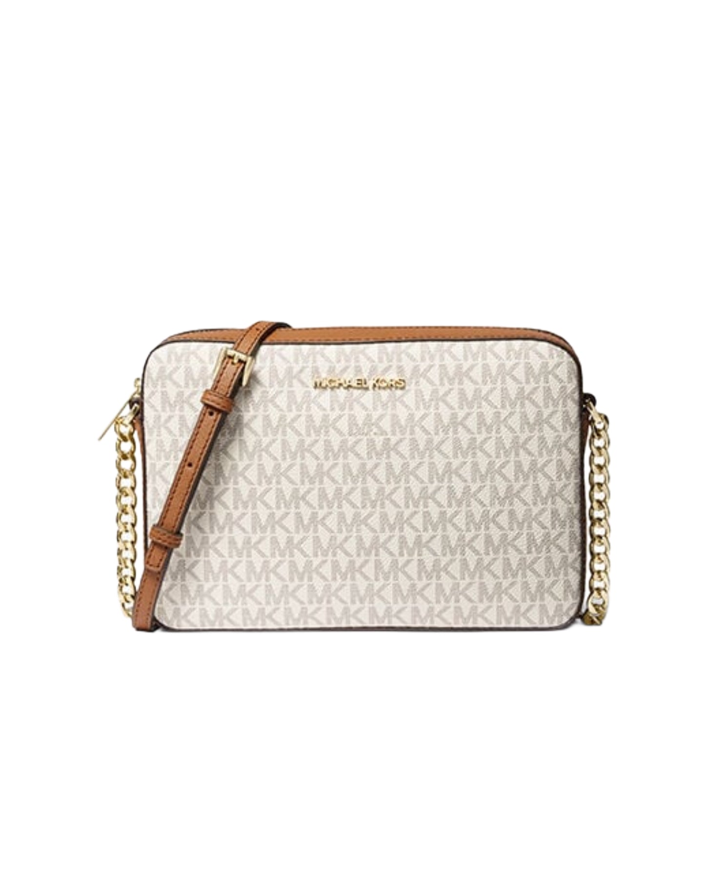 JET SET LARGE PRINTED LOGO CROSSBODY BAG