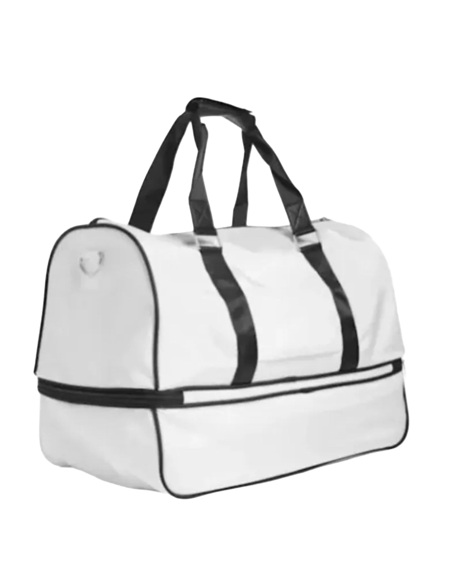 NYLON GYM WEEKEND DUFFEL TRAVEL BAG