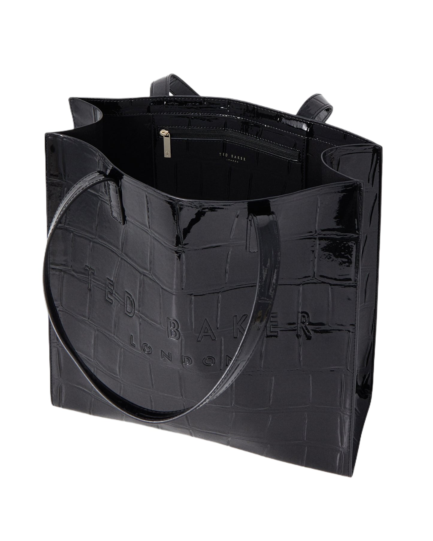 Repticon Crocodile Embossed Small Bag