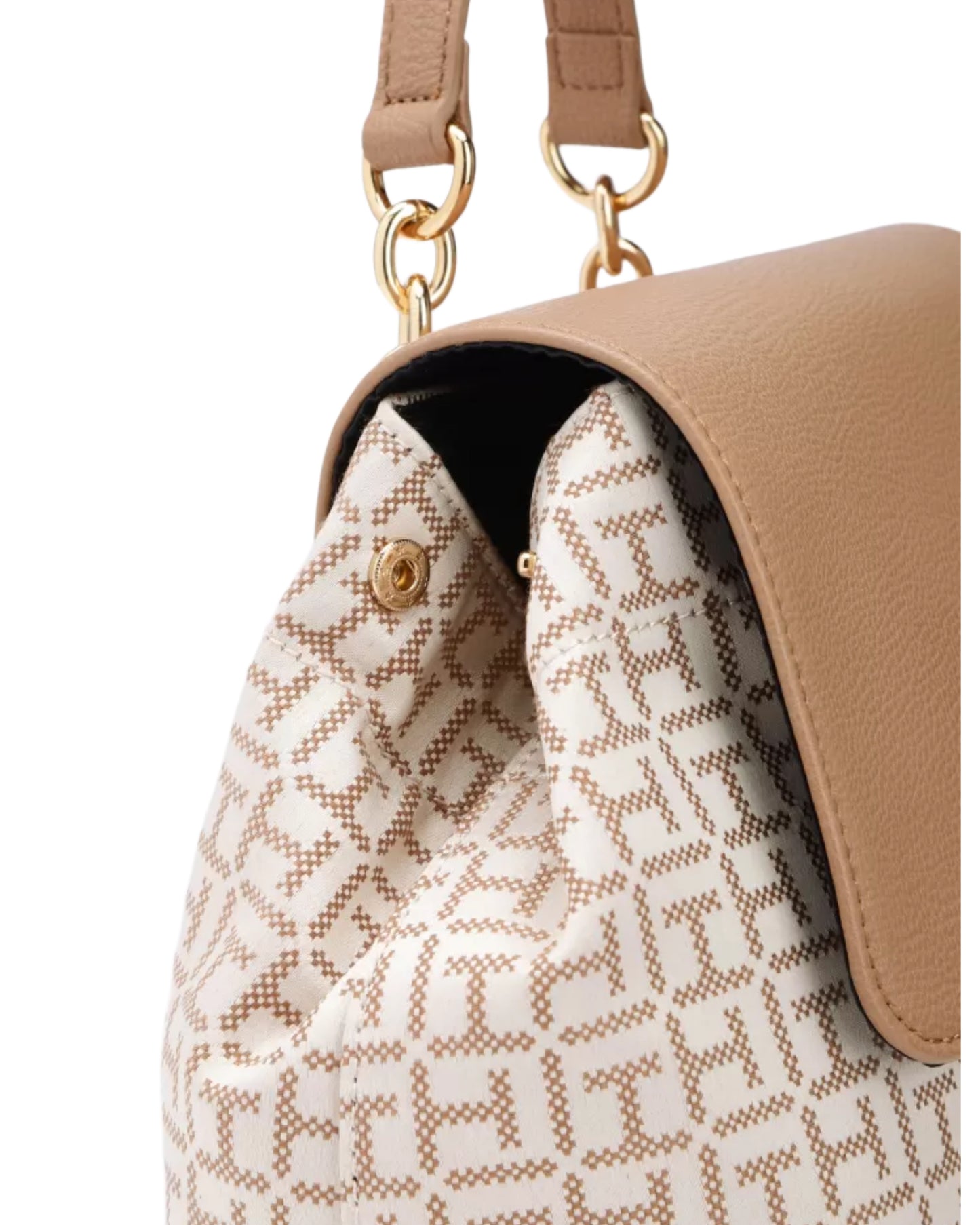 Monogram Jacquard Flap Backpack