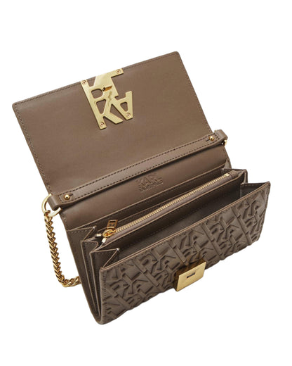 KL monogram crossbody wallet