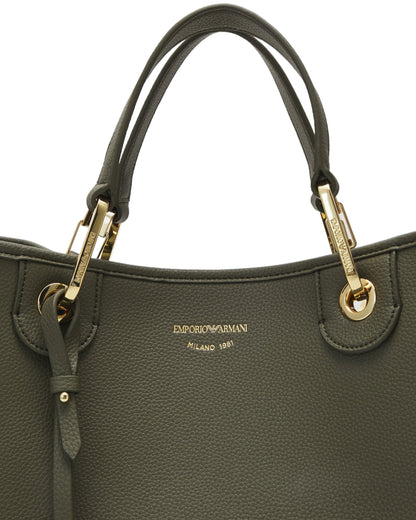 MEDIUM MYEA SHOPPER BAG WITH DEER PRINT