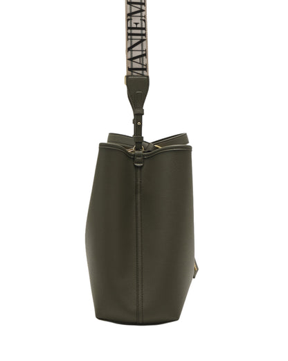 MEDIUM MYEA SHOPPER BAG WITH DEER PRINT