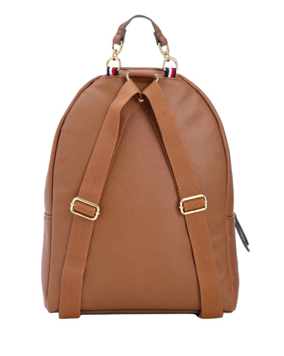 Monogram Leather Backpack