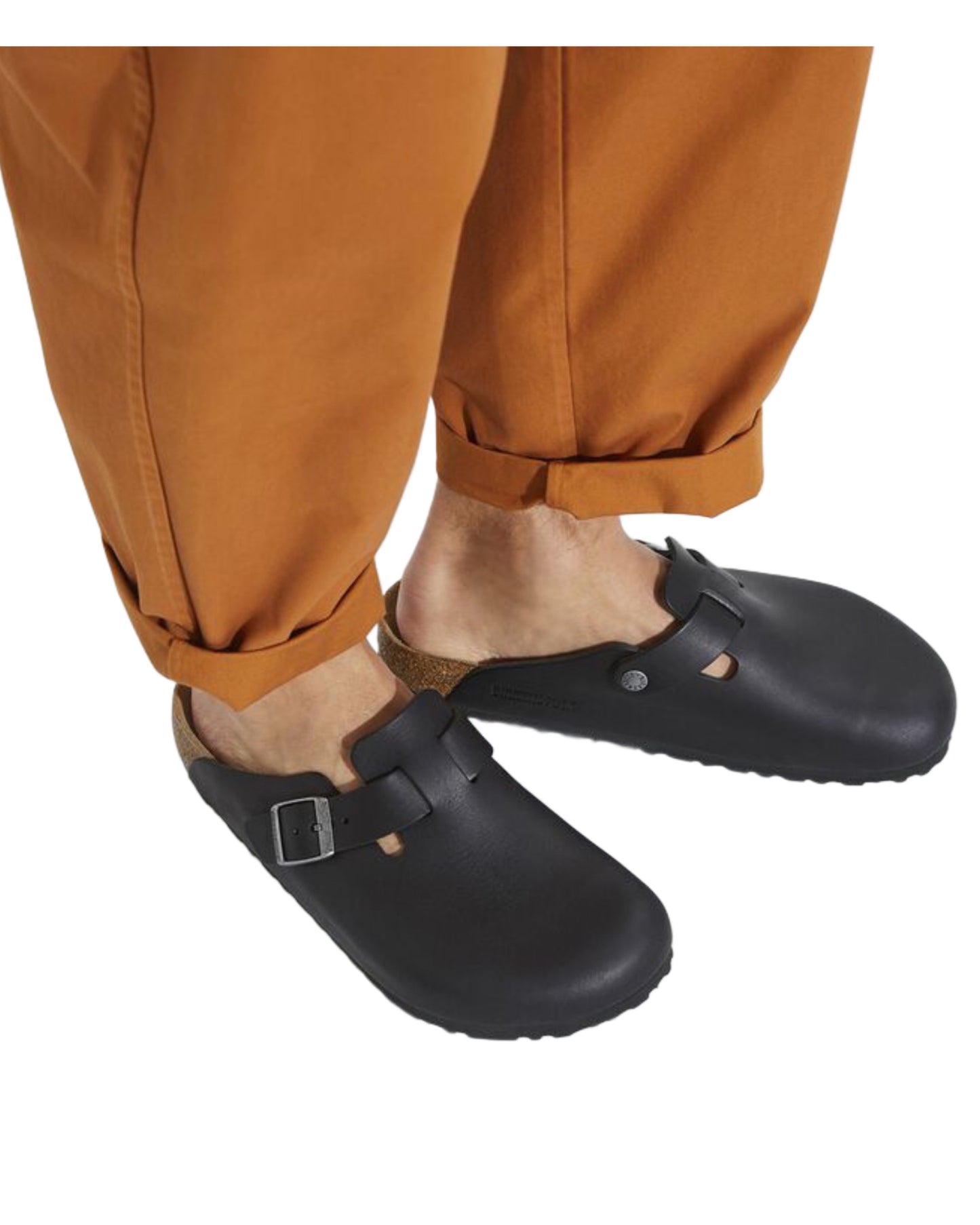 Boston Natural Leather Clogs