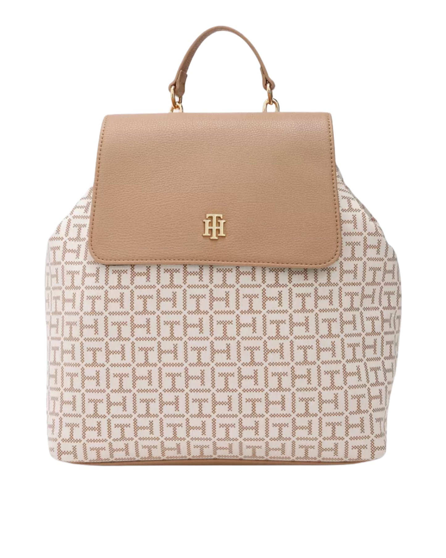 Monogram Jacquard Flap Backpack