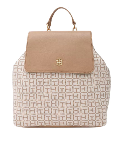 Monogram Jacquard Flap Backpack