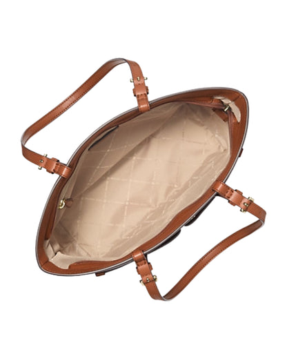 Jet Set Medium Logo Pocket Tote Bag