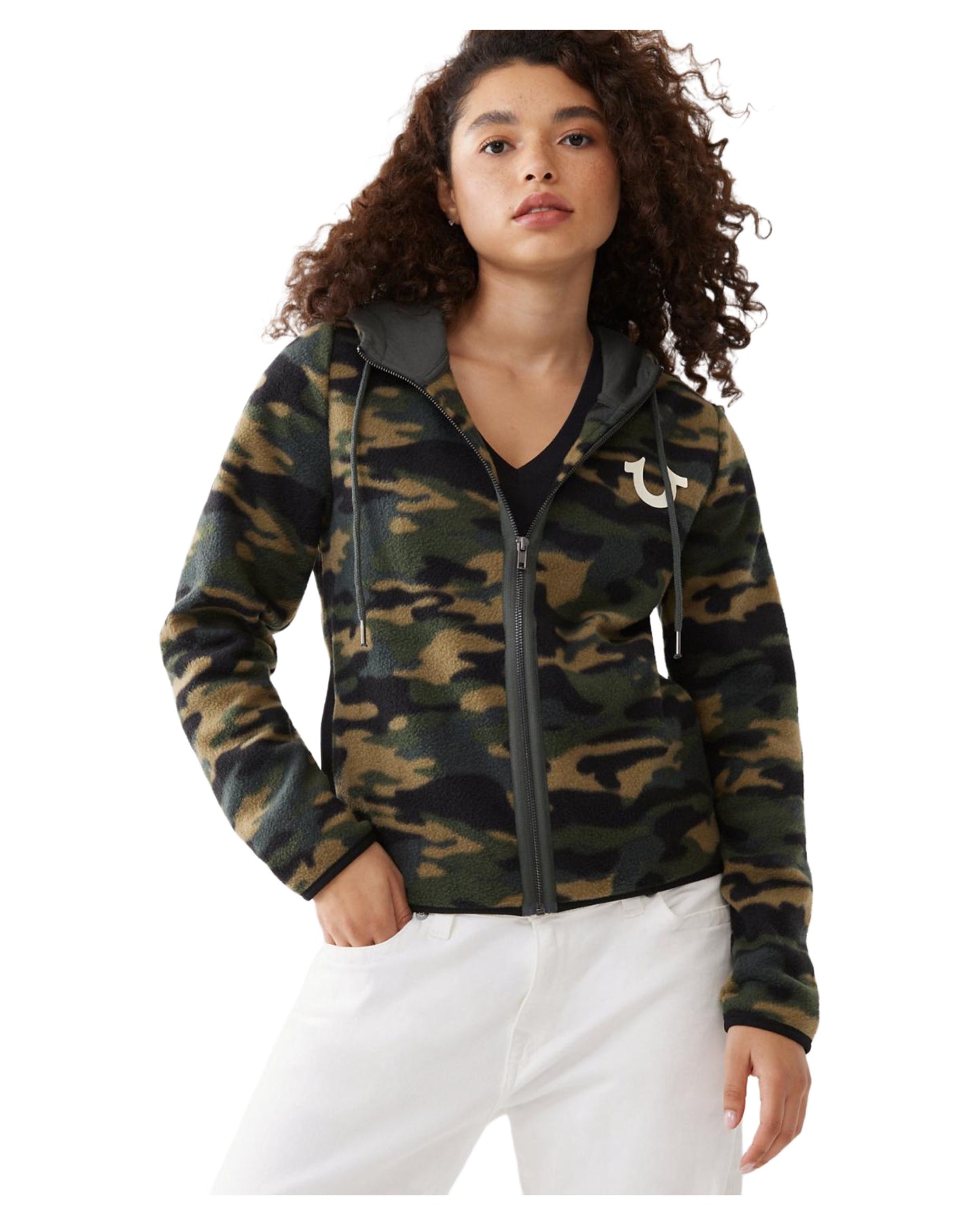 Camo Fleece Jacket Camouflage