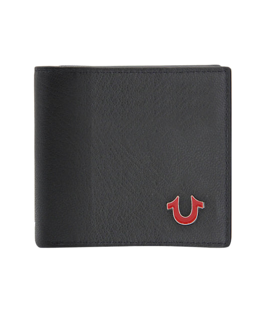 Norris Red Enamel Horseshoe Bifold Wallet