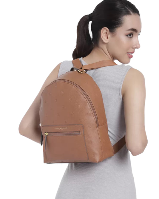 Monogram Leather Backpack